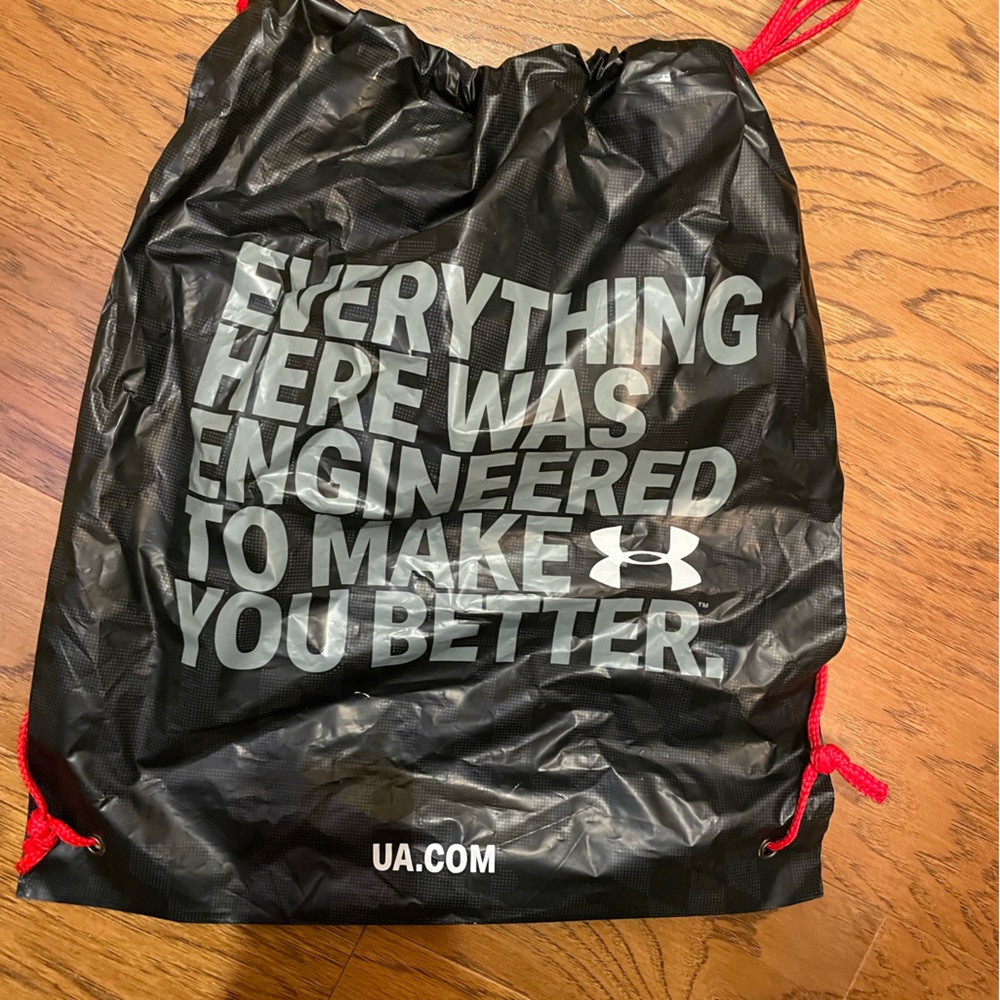 Unisex under armour reusable plastic backpack